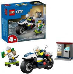 LEGO CITY POLICE - LA COURSE-POURSUITE EN MOTO DE POLICE #60455 (0825)